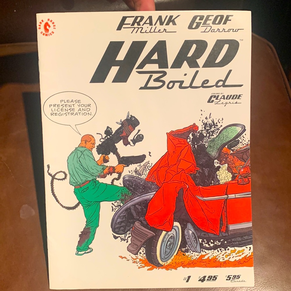 1990 Frank Miller & Geof Darrow…Hard Boiled #1